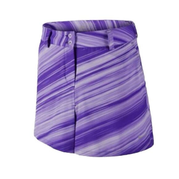 Nike Purple Golf Performance Stripe Athletic Skirt - Picture 11 of 11
